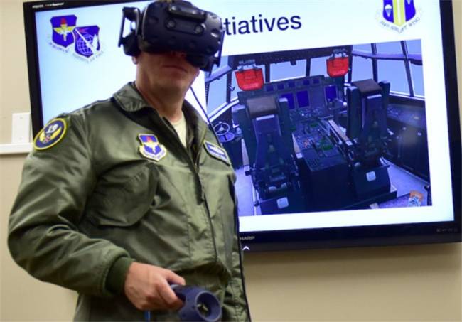 美國空軍新VR實驗室正式投入使用，幫助培訓實戰飛行員